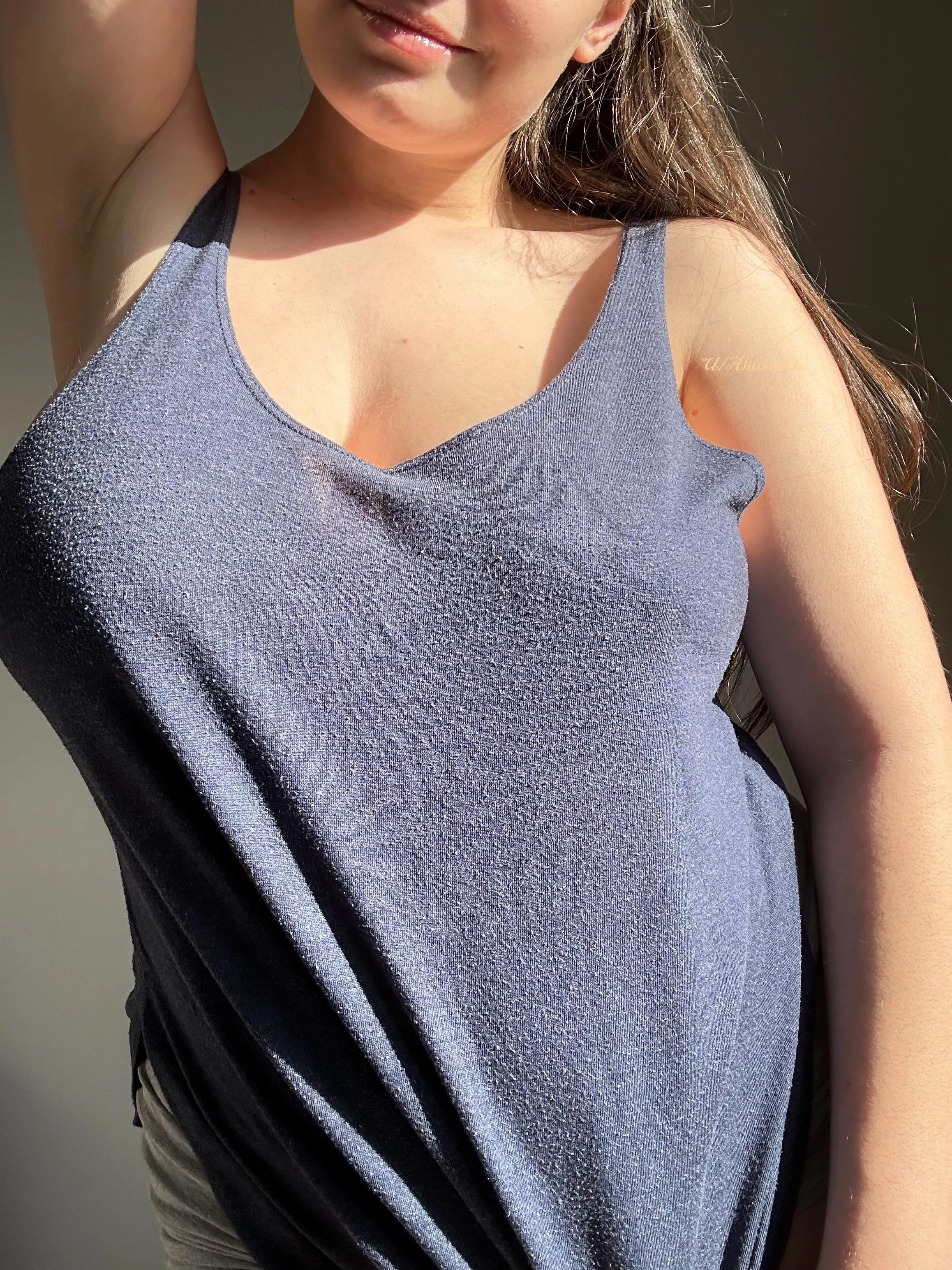 if its warm outside be sure that im not gonna be wearing a bra posted by Alittlenekko