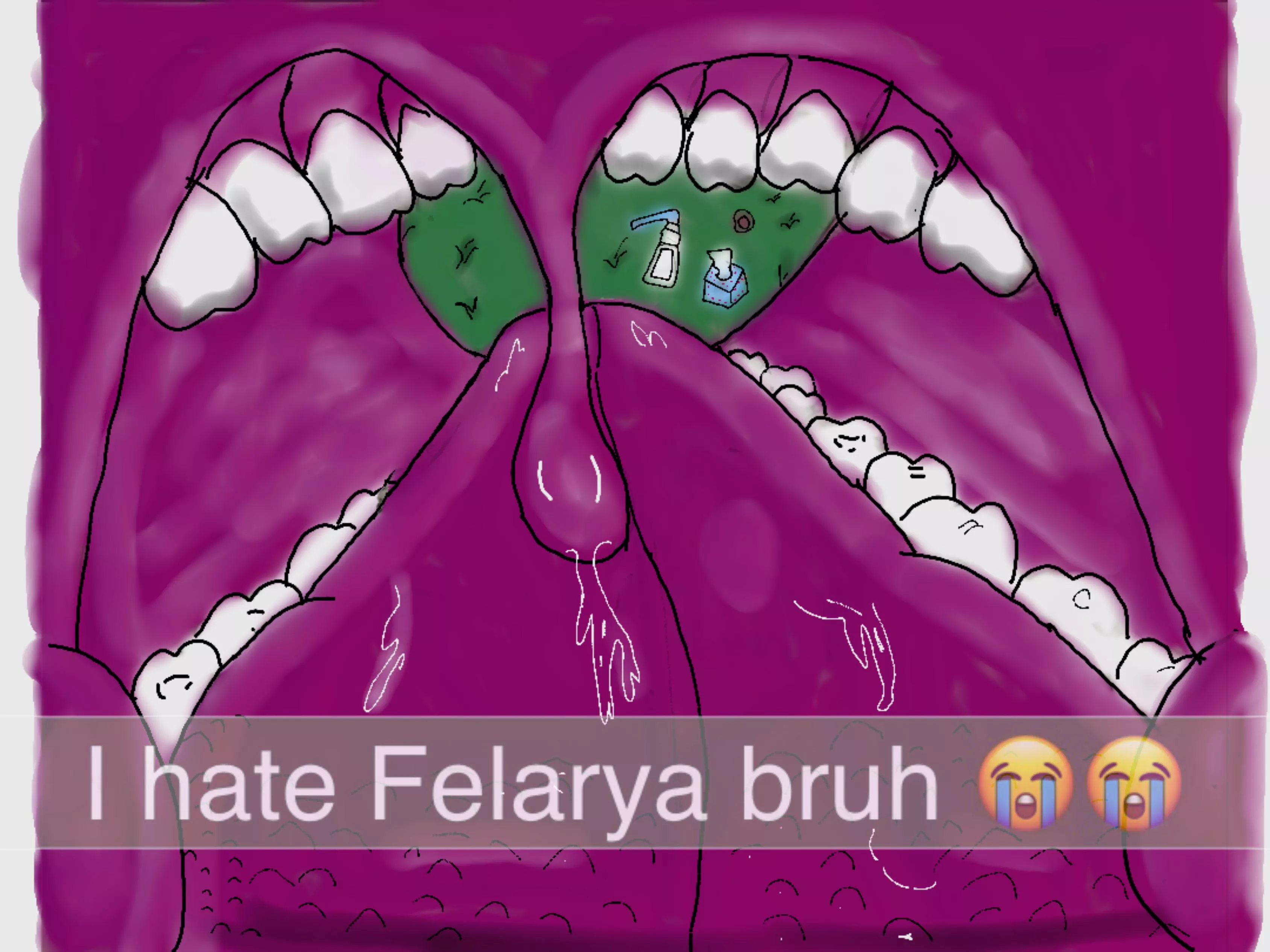{image} I Hate Felarya Bruh 💀💀. Art by me. posted by Hairy-Carpenter-9362