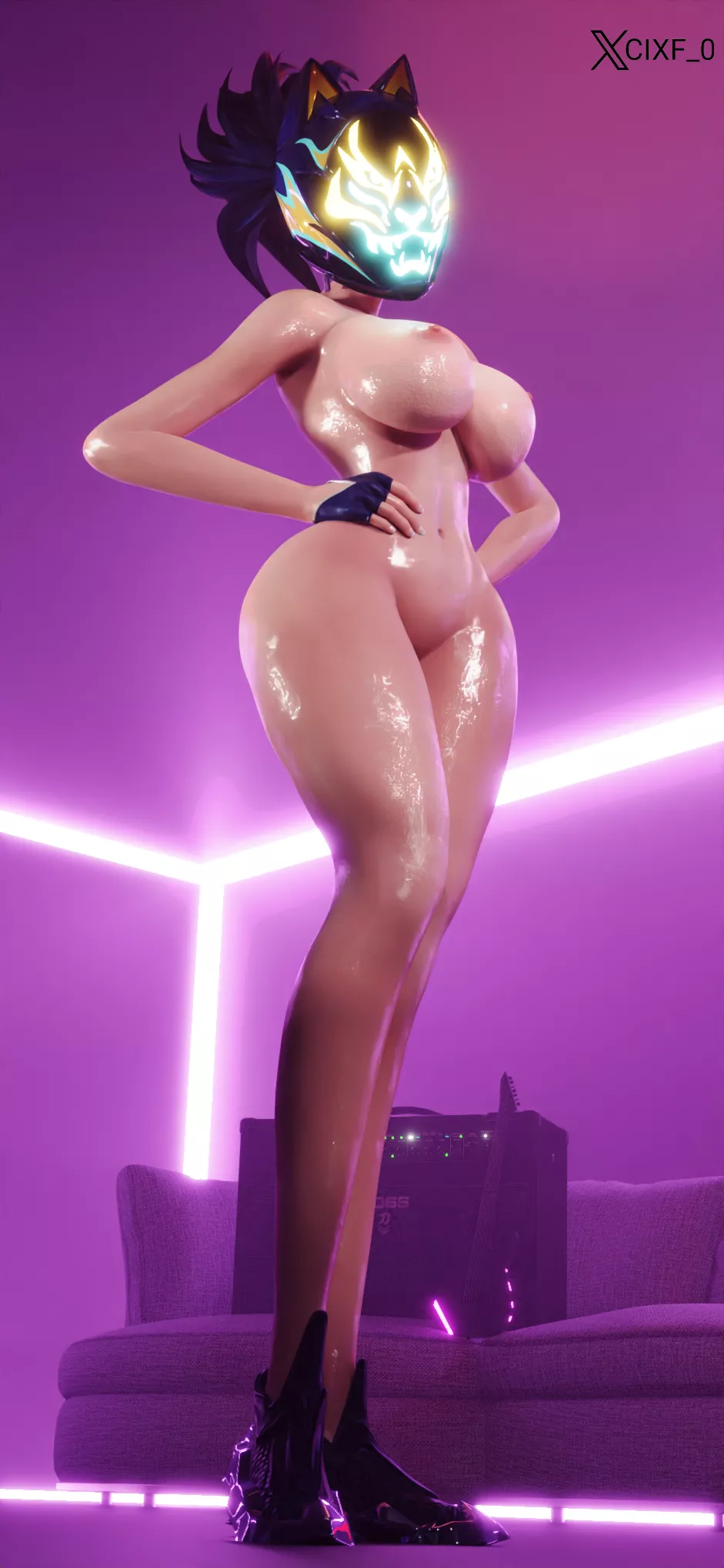 K/DA All Out Akali (CixF) posted by CixF