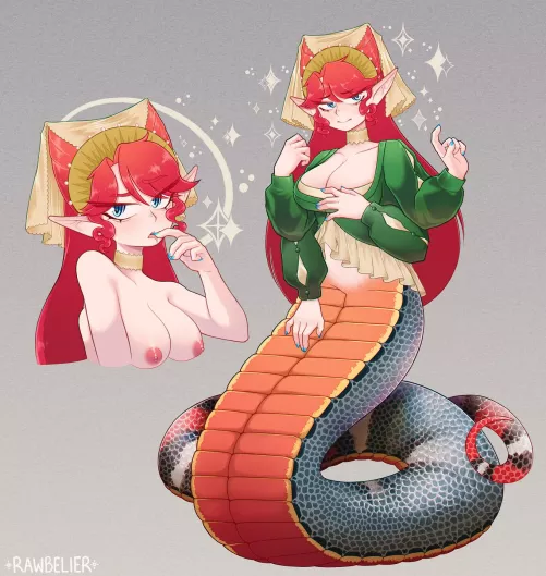 Lamia Princess I Adopted by still_guns