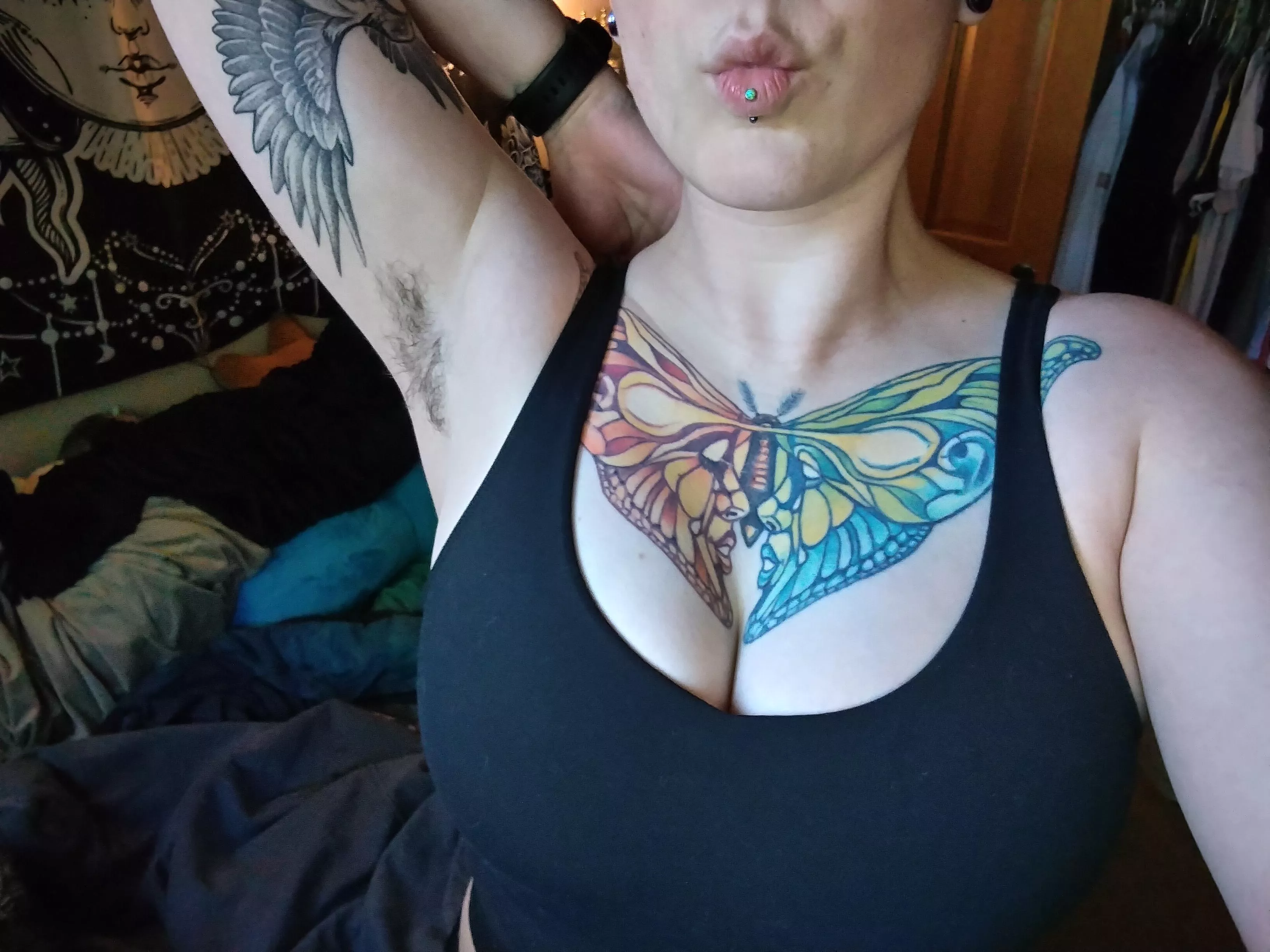Lick the sweat off my pits after my workout?  posted by emberXenigma