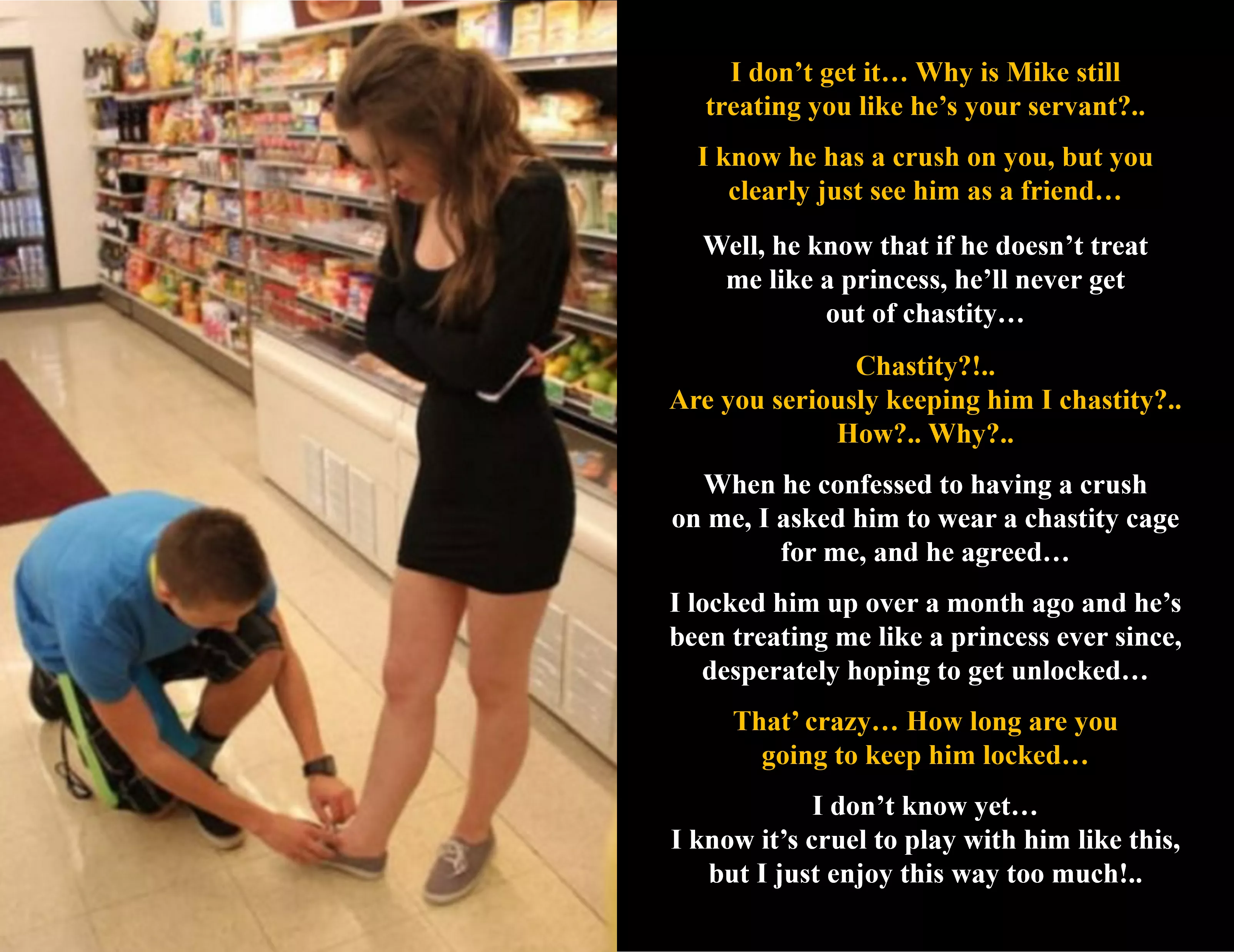 Locked in the Friendszone... posted by BadBoysDontCum