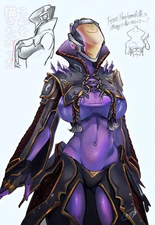 [Mag OC] She Decided To Modify Her Heirloom Skin Further (Ganeta2_yktako) by Darthmufin