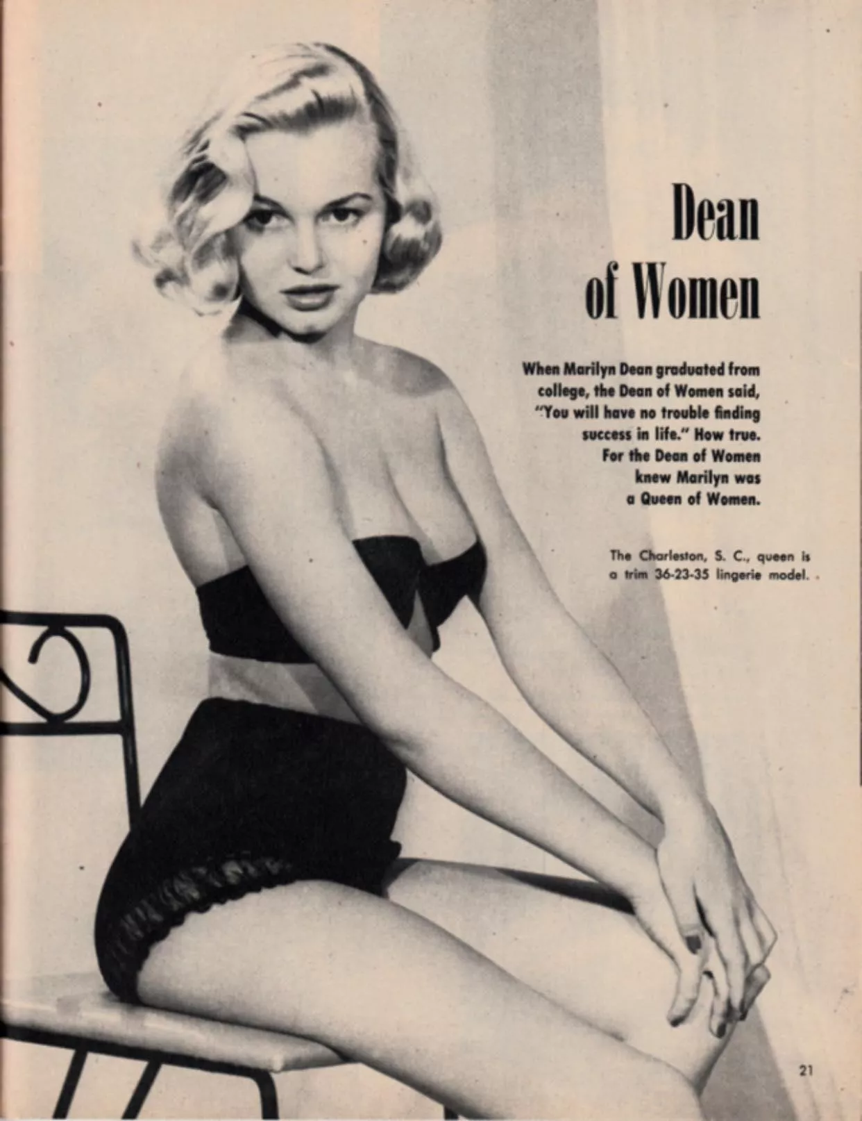 Marilyn Dean posted by Sad-Lifeguard7095