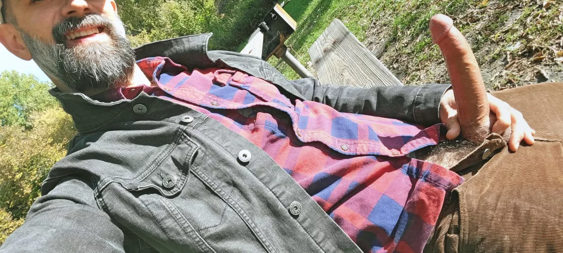 Meet me at the park like this and....???  by mnlumberjacker