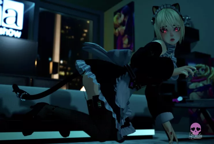 Meow?🥰 https://chaturbate.com/emyliveshow by EmyLiveShow