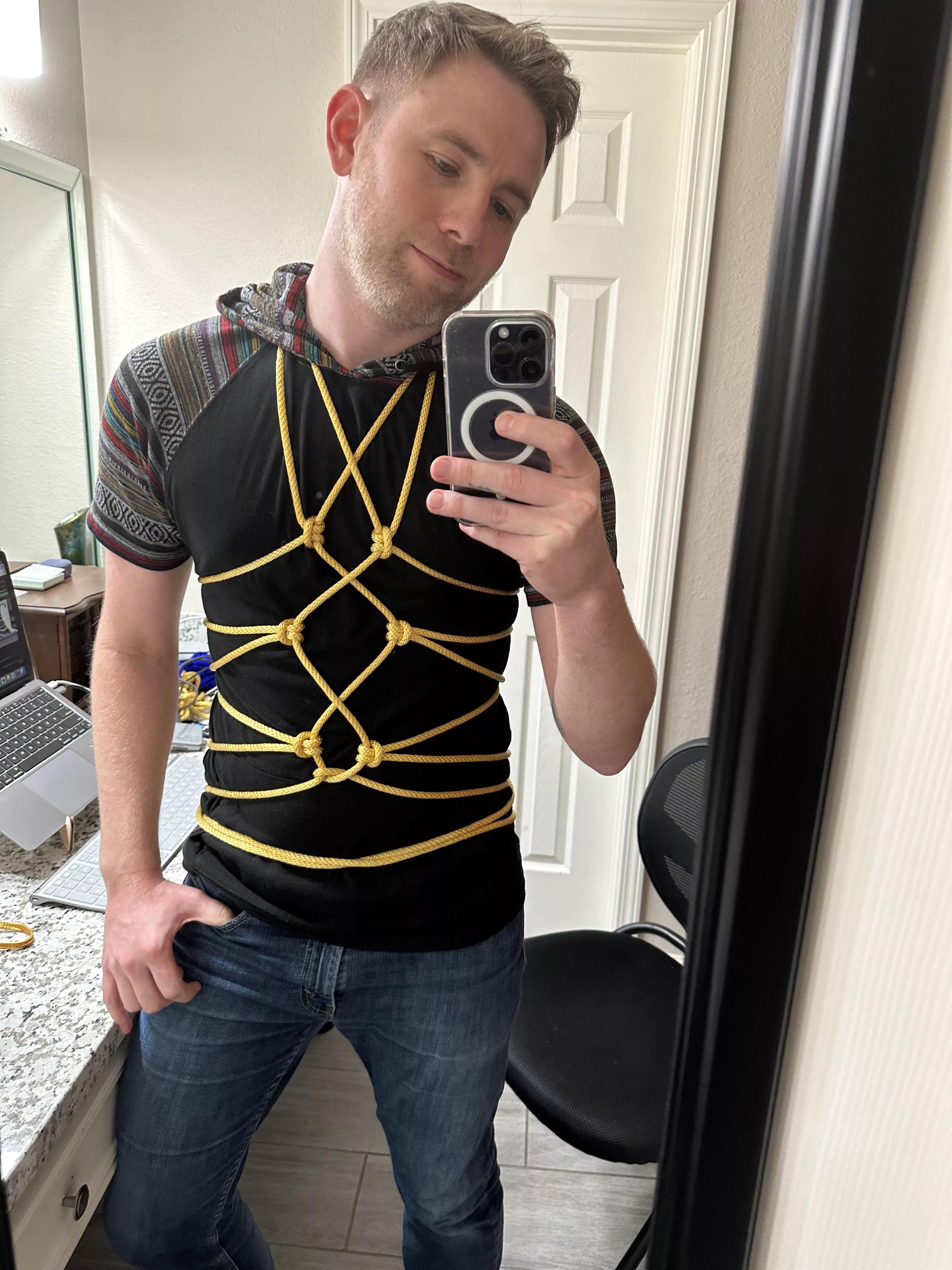 My go-to self tie posted by spaceneighbor