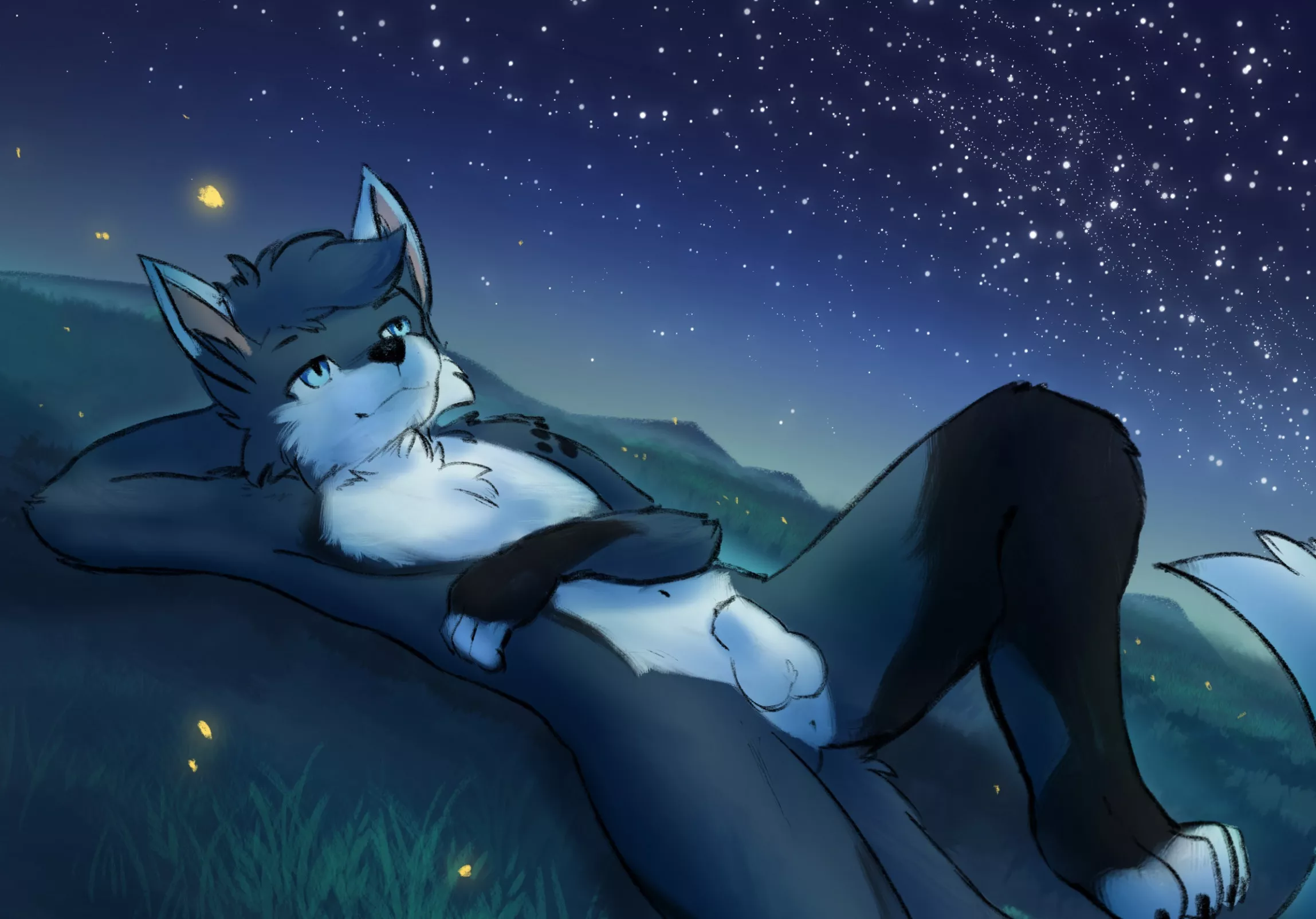 
(PATREON REWARD) Starry Sky @Stampmats posted by StampmatS