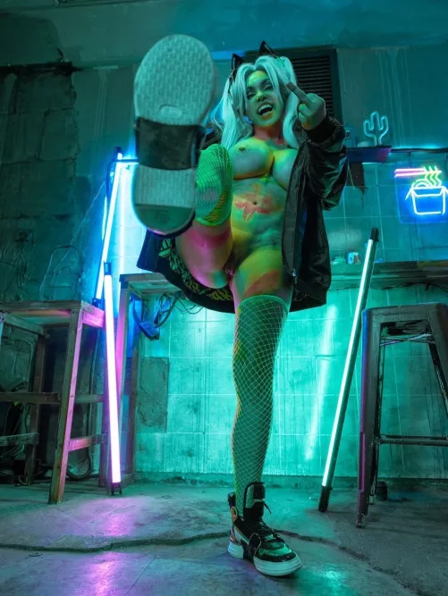 Rebecca (Octokuro) [Cyberpunk] by iam_ocotkuro