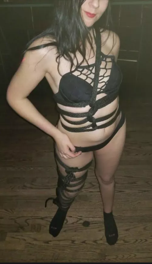 Rope Practice (rope top not on reddit) by artBunny02