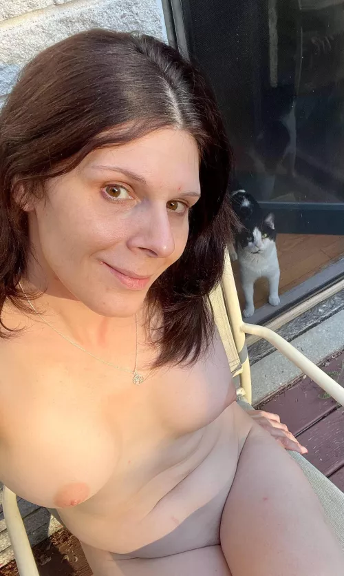 Showing off my other lovable kitty (42F)  by TheRealAutumnGoddess
