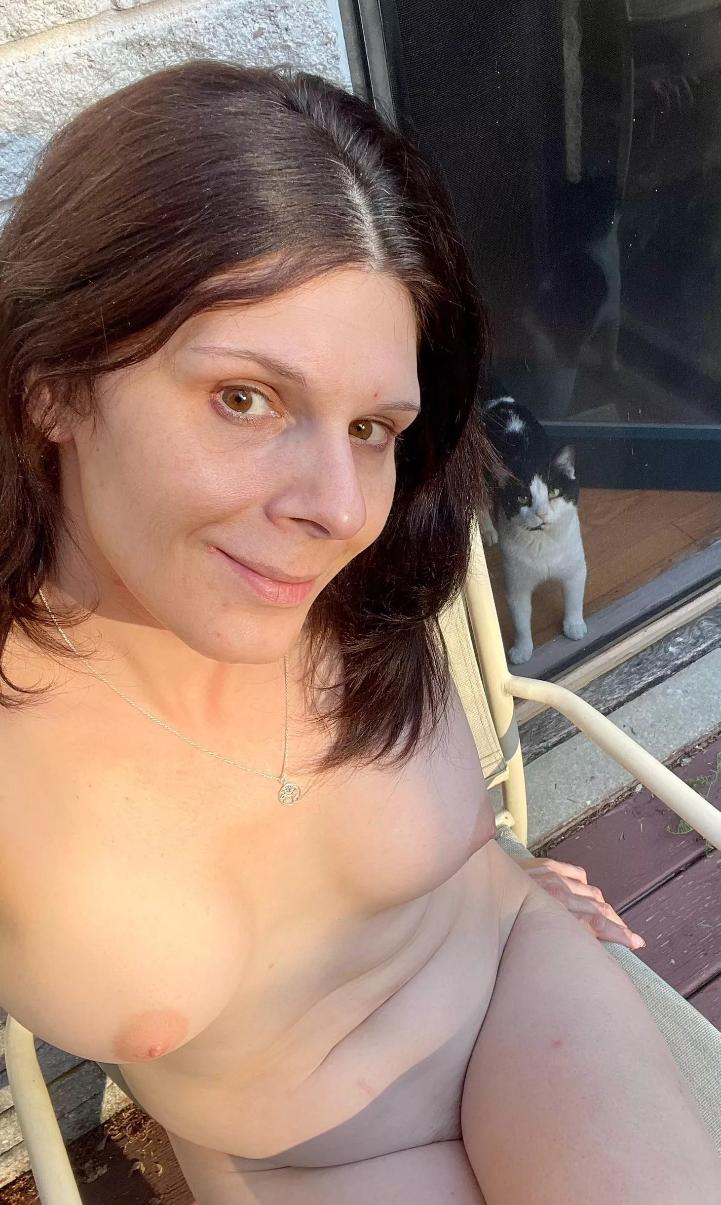 Showing off my other lovable kitty (42F)  posted by TheRealAutumnGoddess