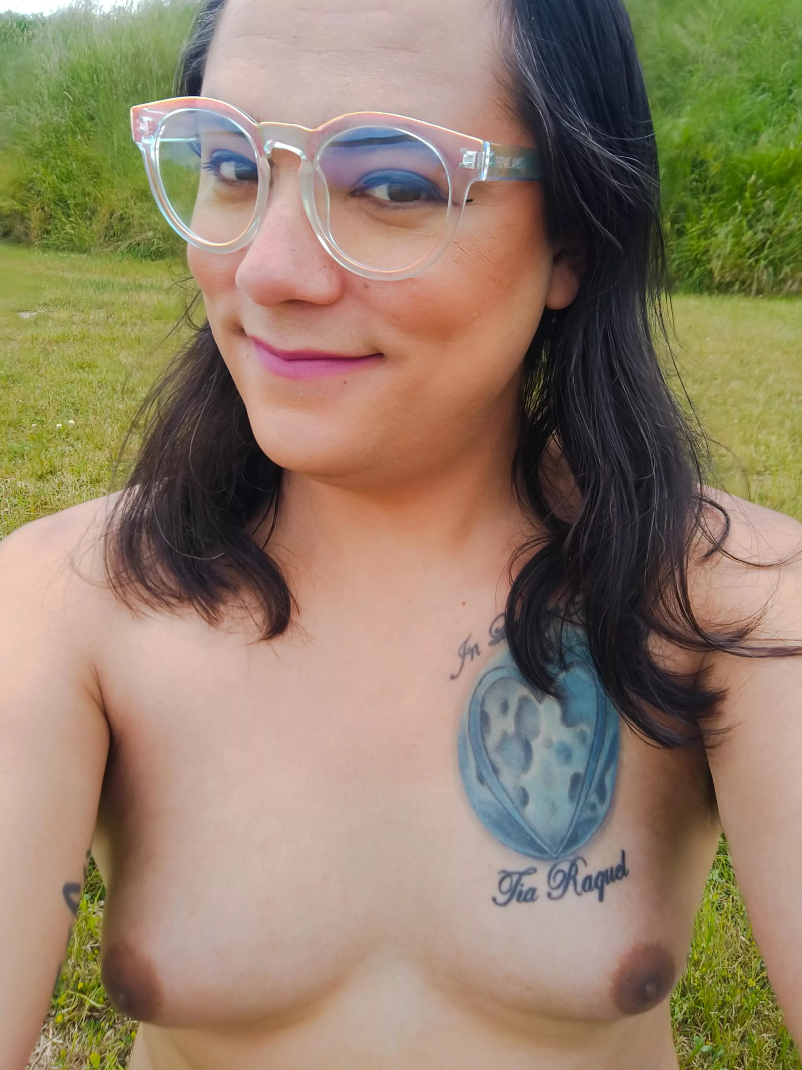 Topless at the park! posted by ZoeeeMartinez