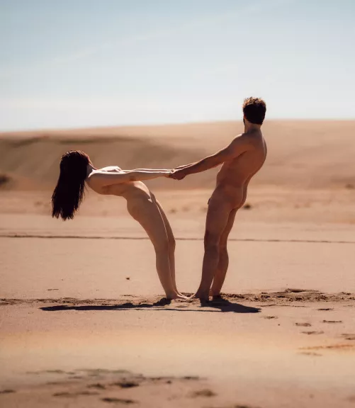 We turned a few heads of the sand dune riders 😂 by iwanttobeurman