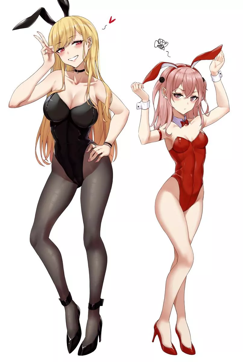 Bunny Girls Marin and Inui [My Dress-Up Darling] posted by A_MASSIVE_PERVERT