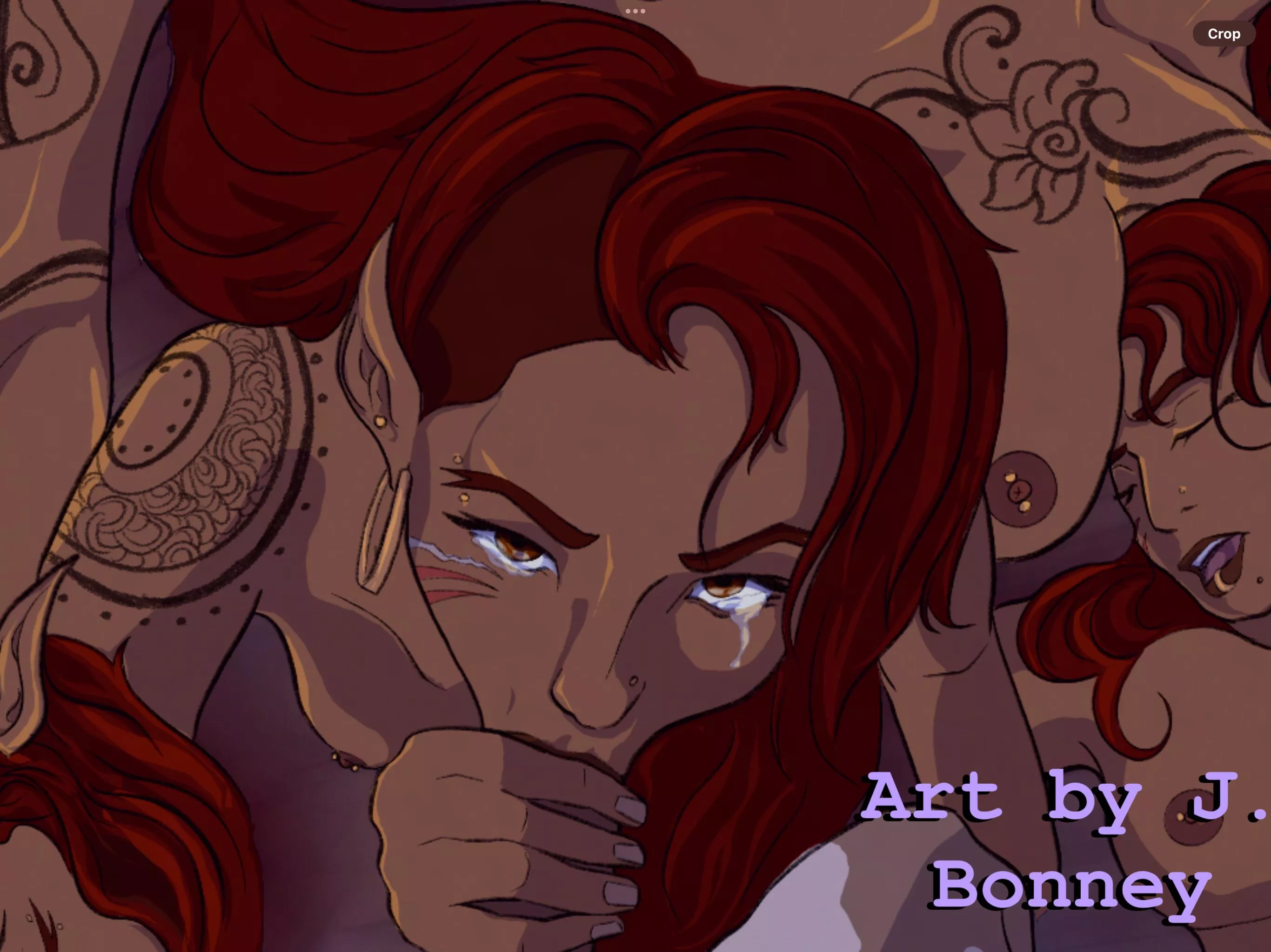 Elf E-Girl causes some unfortunate dreams posted by captain-bonney