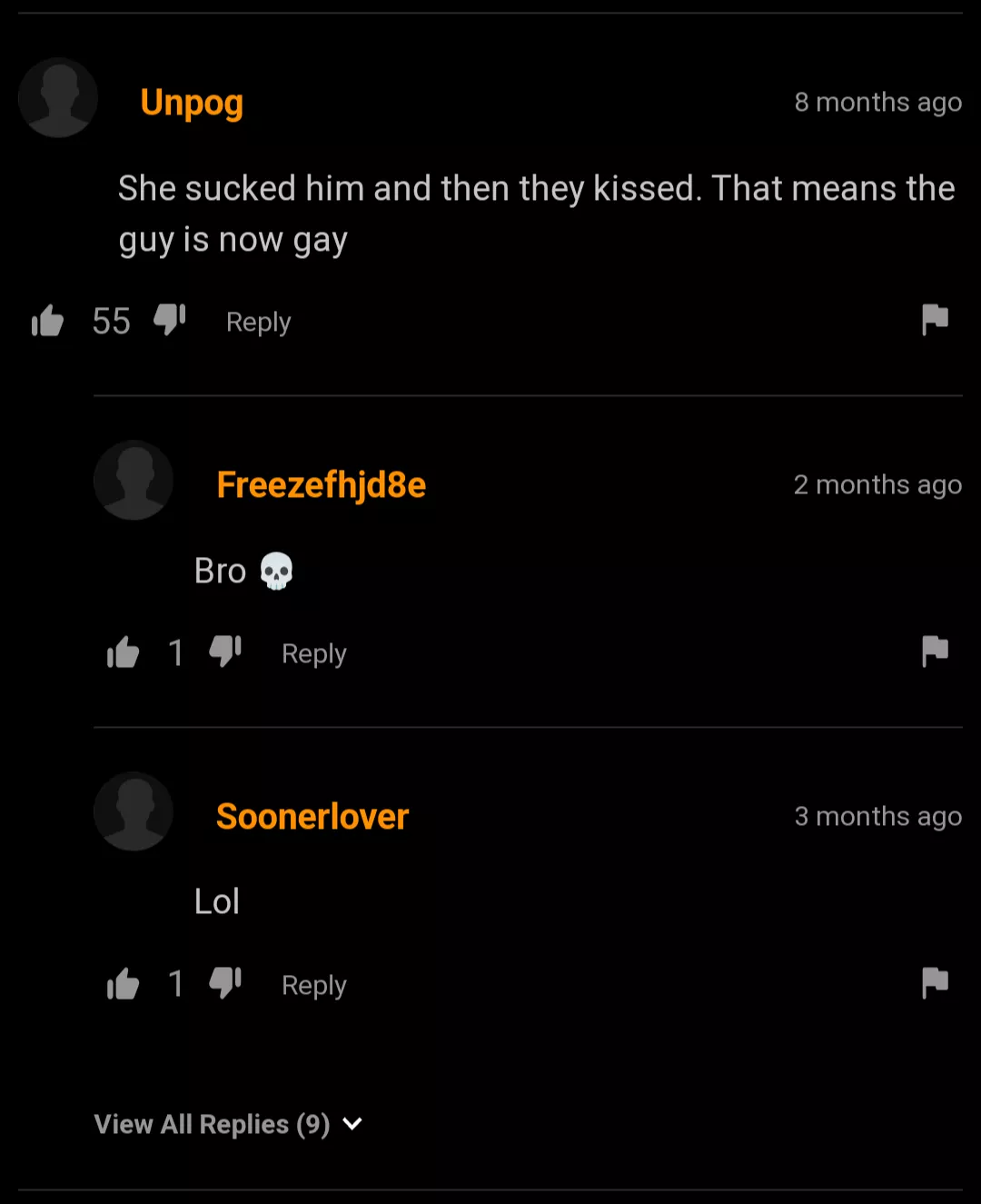 I mean can you really fault his logic? posted by archfiend99