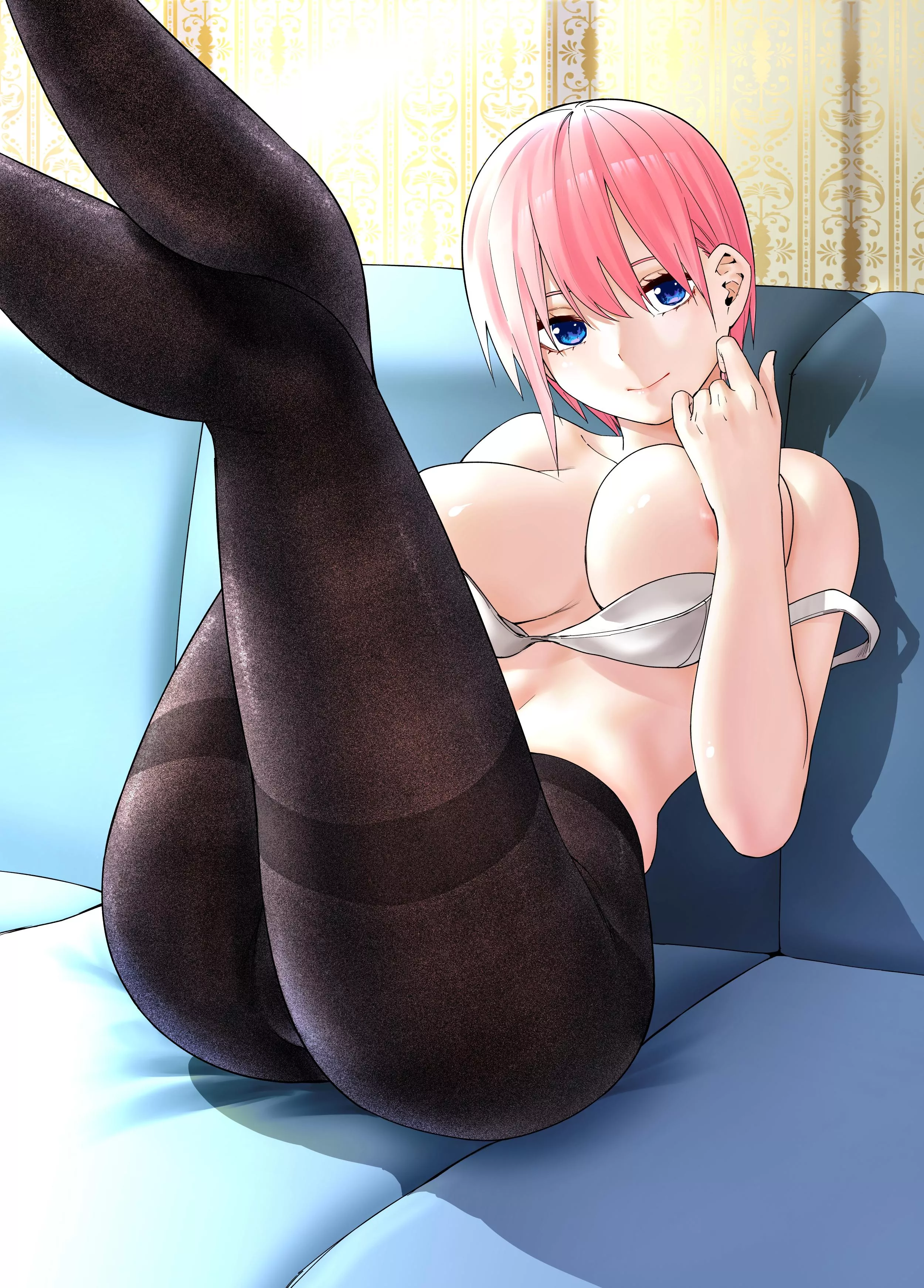 Ichika on the couch posted by LafterMastr