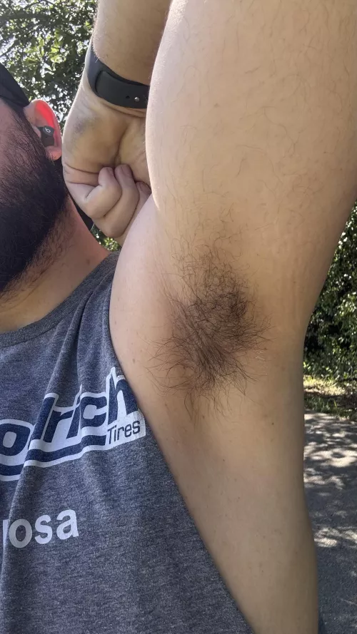 My pit on the trail  by SaltyPanda93