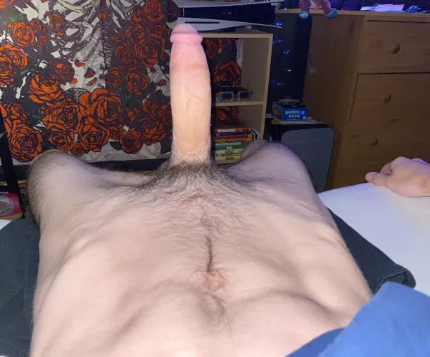 picture yourself on my cock, you able to take it all? by A_ManWithNoName