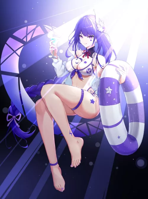 Raiden Shogun [Genshin Impact] by A_MASSIVE_PERVERT