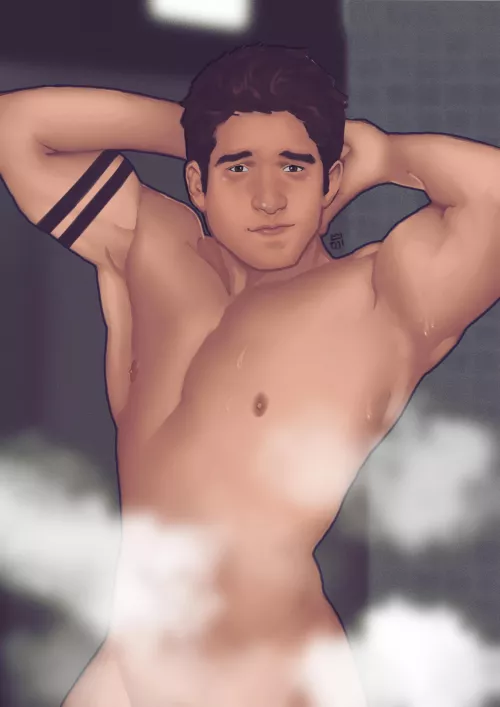 Reworked an old piece and ended up with Scott McCall (Tyler Posey) from Teen Wolf (@bara_oji) by ojiojib
