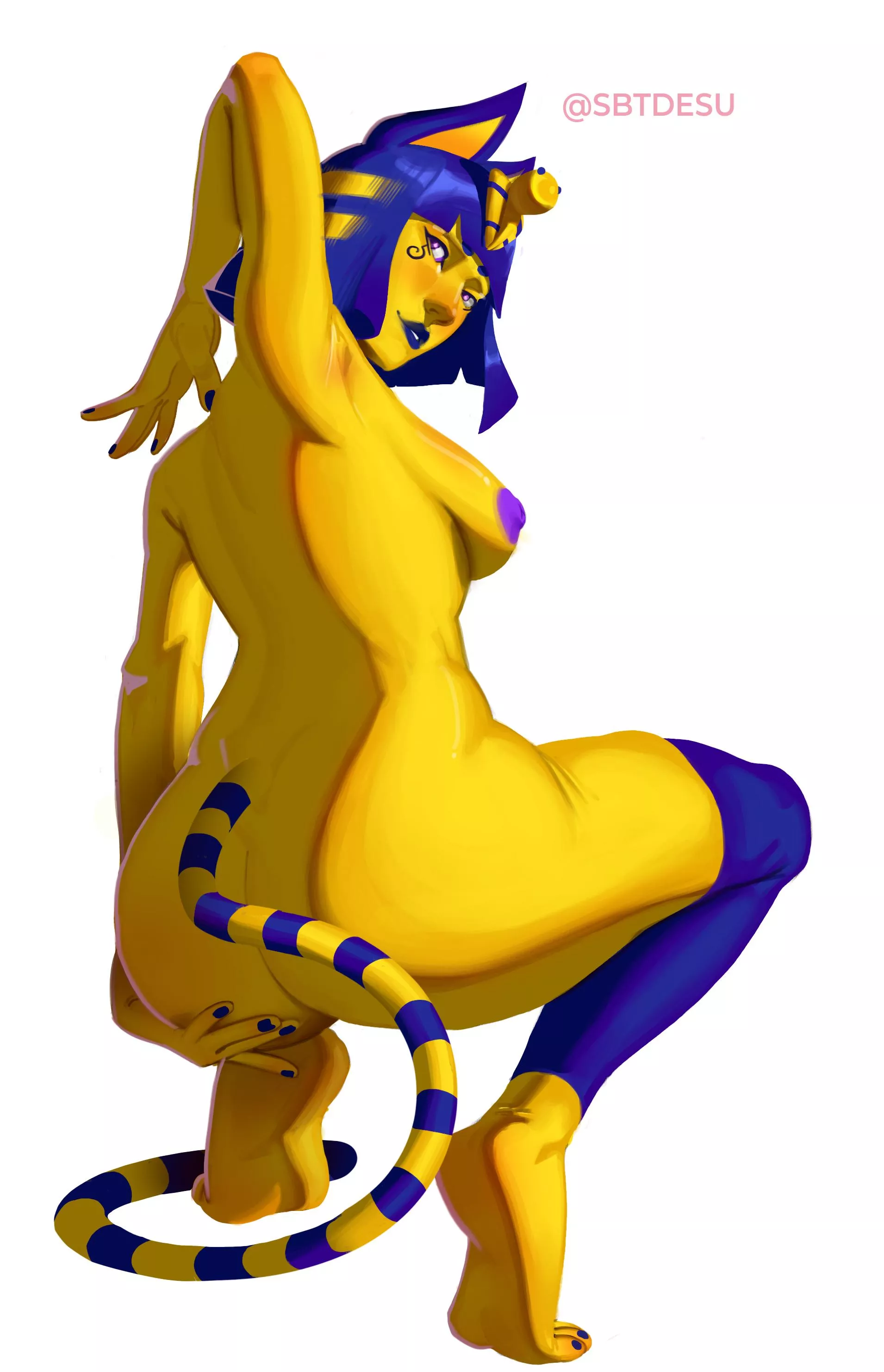 Silly Yellow Cat (sbtdesu) posted by Sabethai