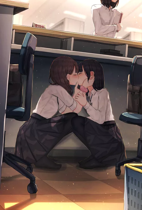 stealing a kiss [original] by HungHi69