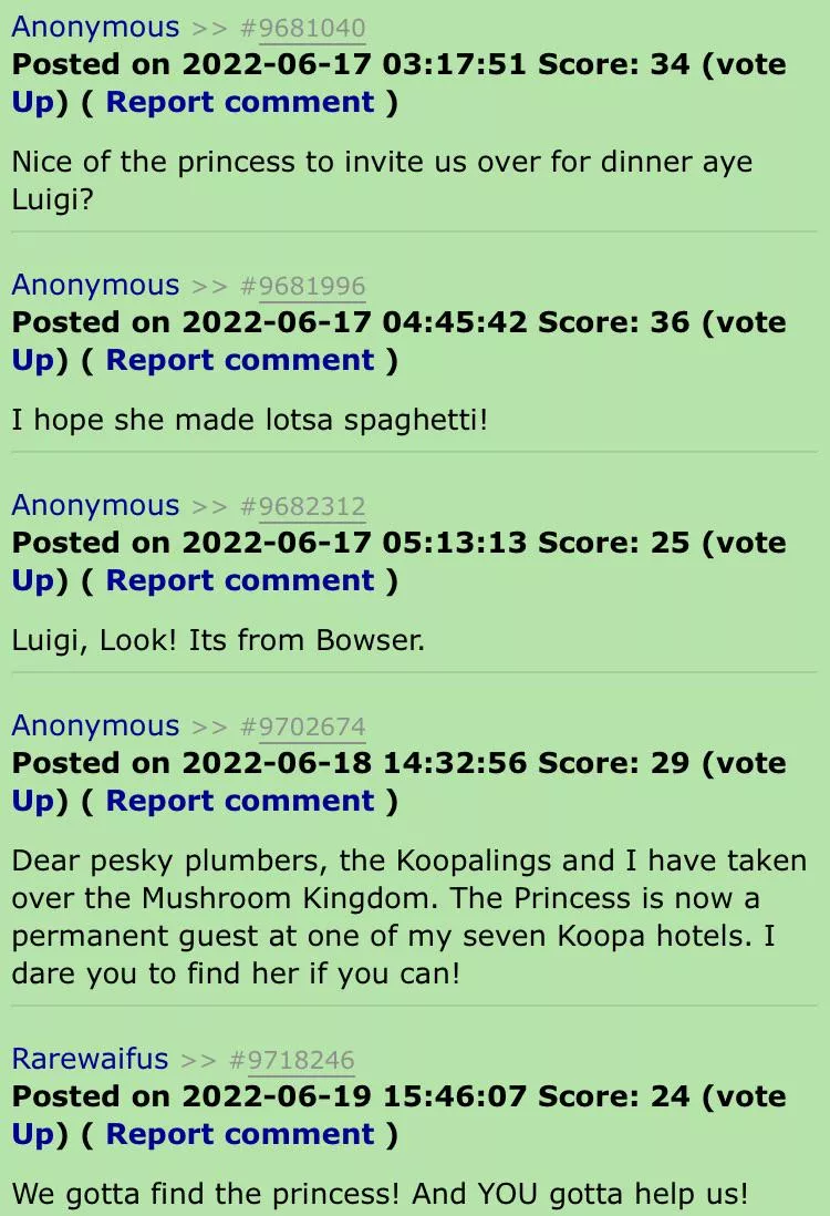 These comments ended up turning into a whole copypasta posted by Agitated-Return-556