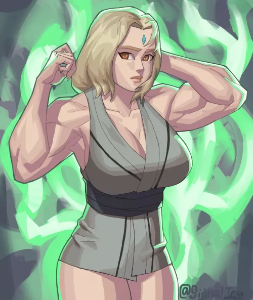 Tsunade from Naruto [@SignalIcy] by TheTMoneyMan