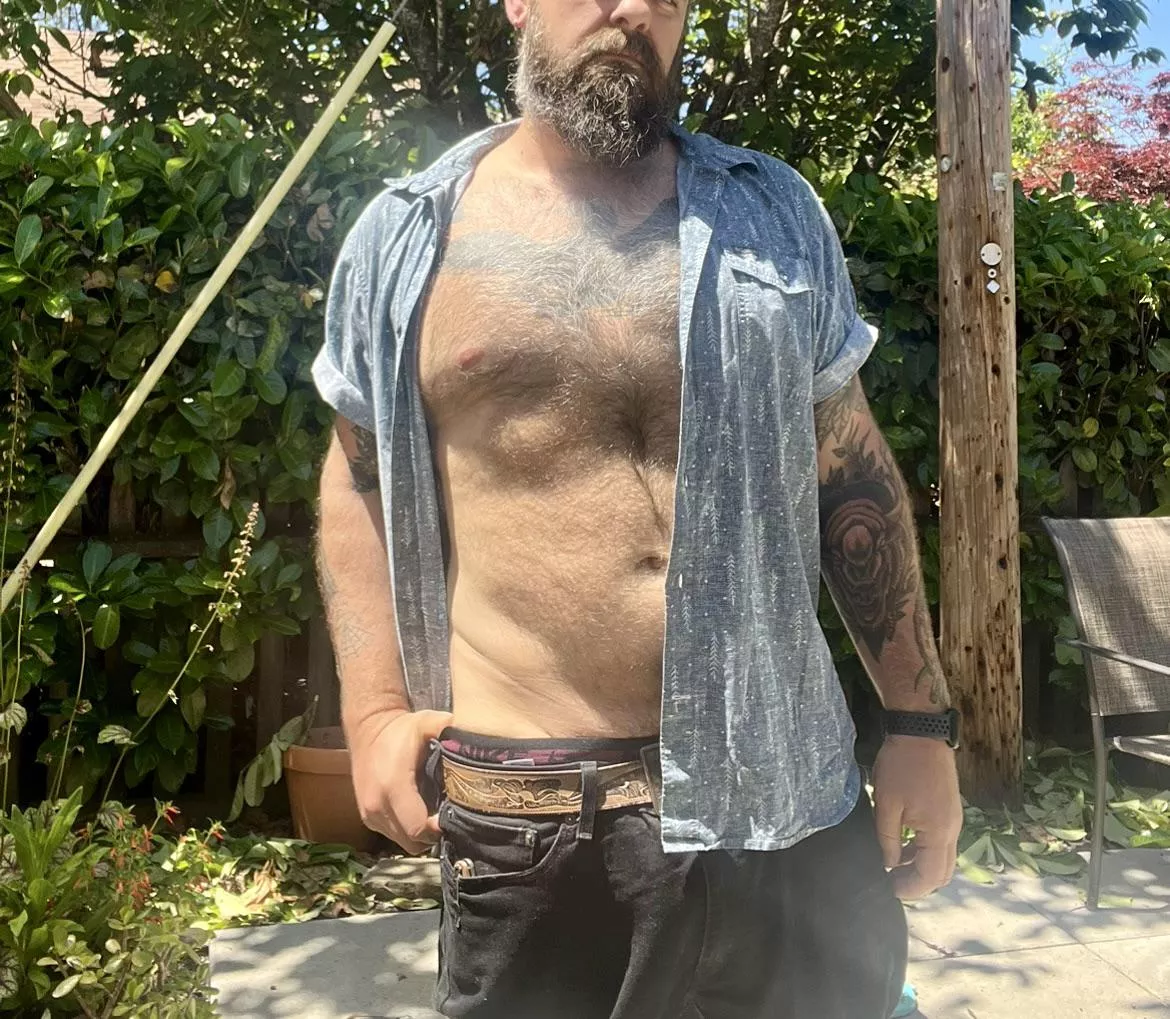 Yard work is hard work… posted by WesternResearch