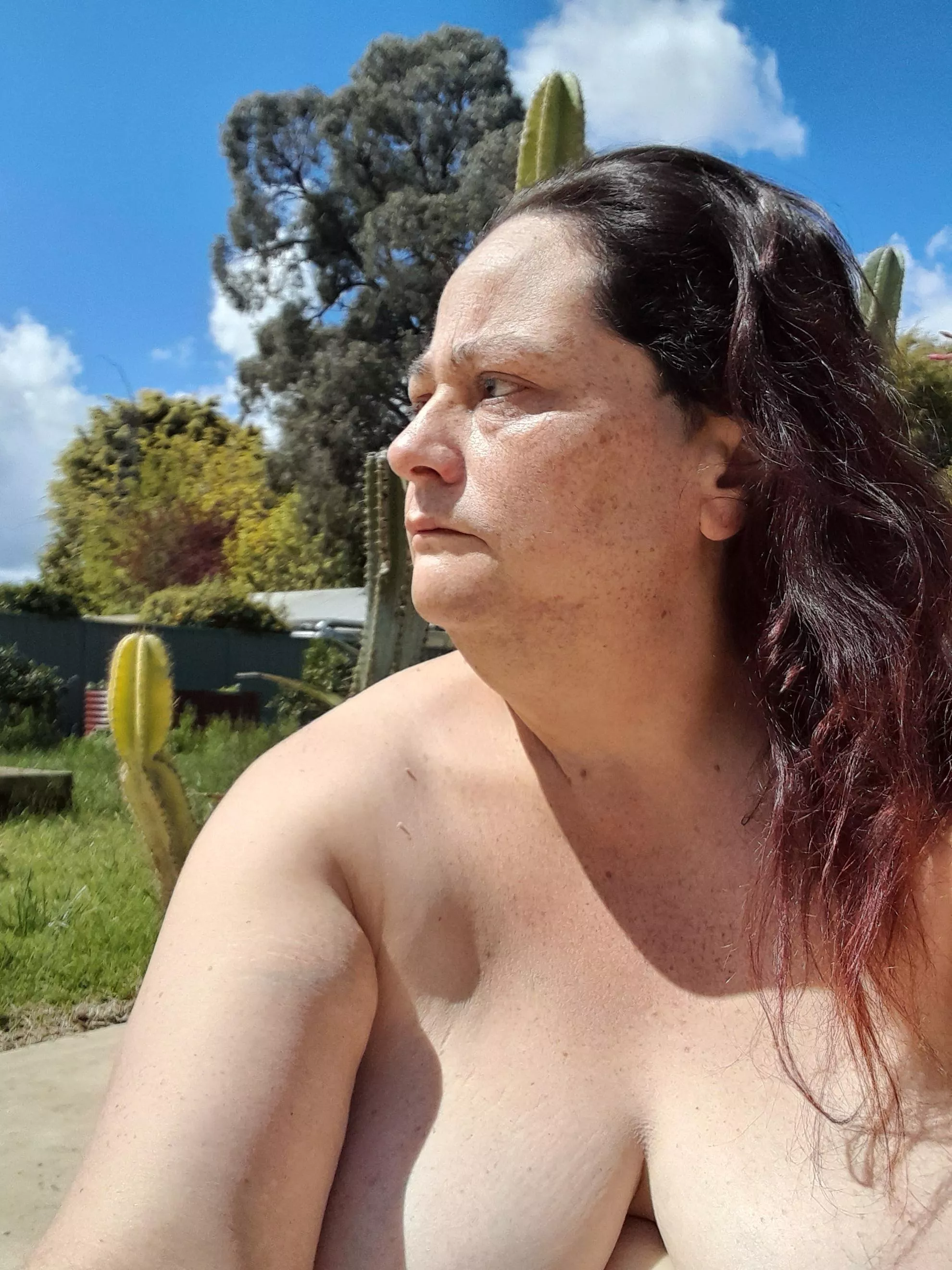 Aussie BBW Nudist posted by xgypsybellax