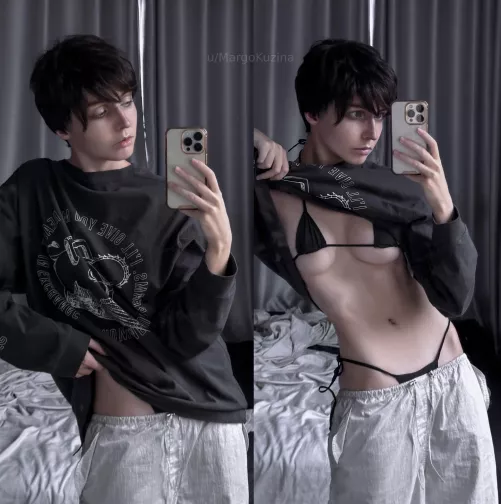 Boy on, tomboy off by MargoKuzina