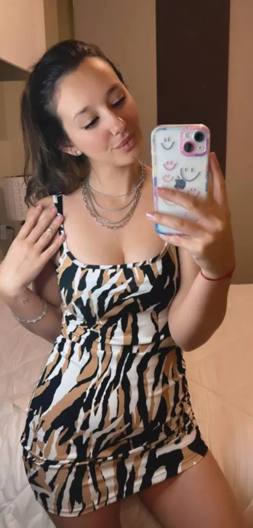 I hope I look good in this dress 🤭 by SapphireGoddess69