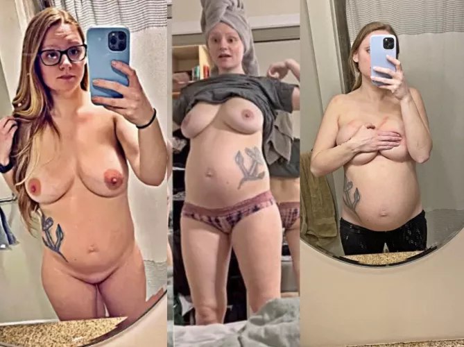 Last Trimester (7th, 8th & 9th Month Of Pregnancy) by Redhead_ShowingOff