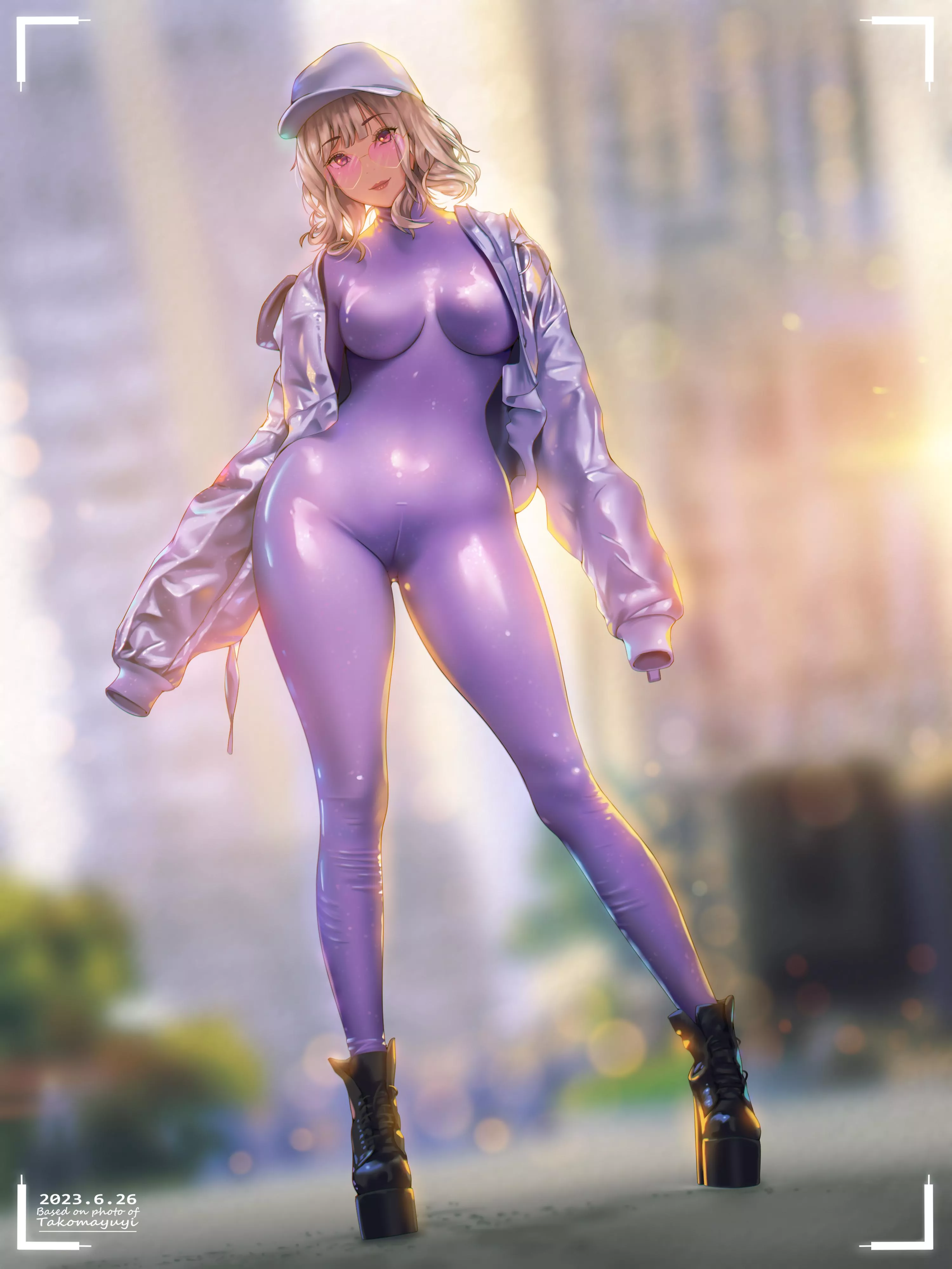 Lavender Bodysuit  posted by CheetahSperm18