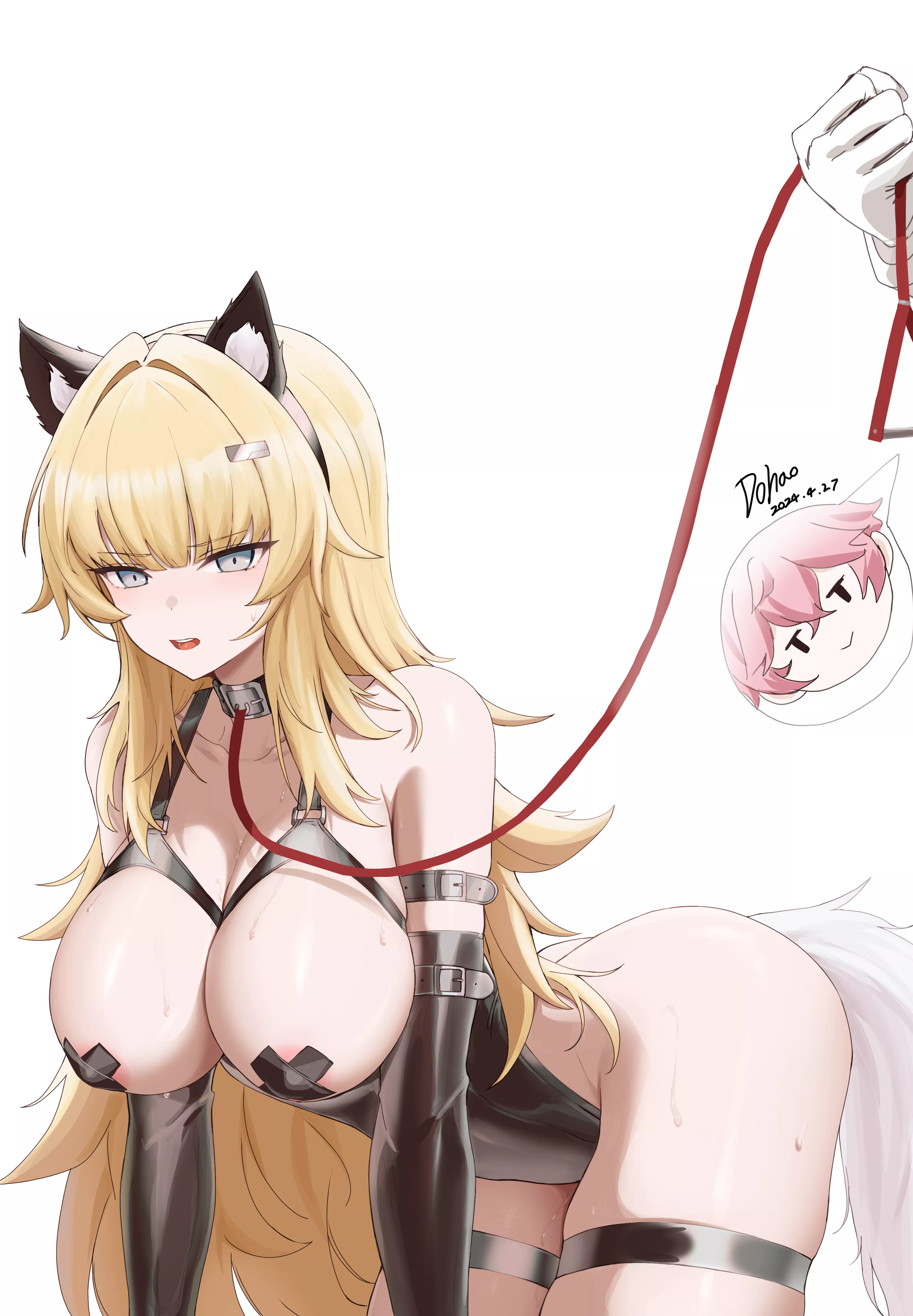 Leashed Rezia [Resonance Solstice] posted by CheetahSperm18