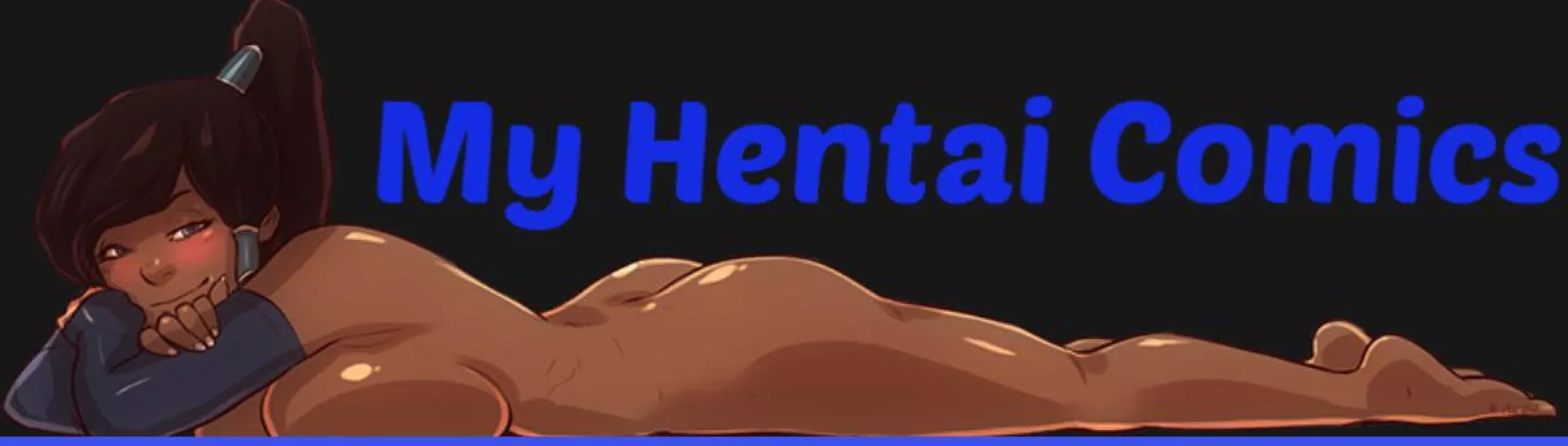 Lf color source - Korra, lying on stomach, blushing, smiling, arm sleeves, tanned, brunette, 