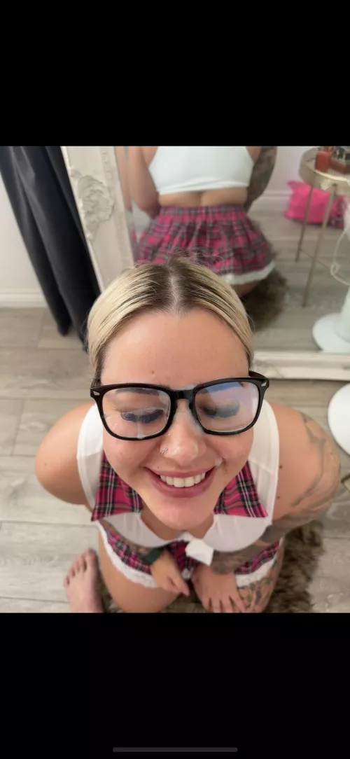 Nothing better than a big load on my face by Tattooedblond3