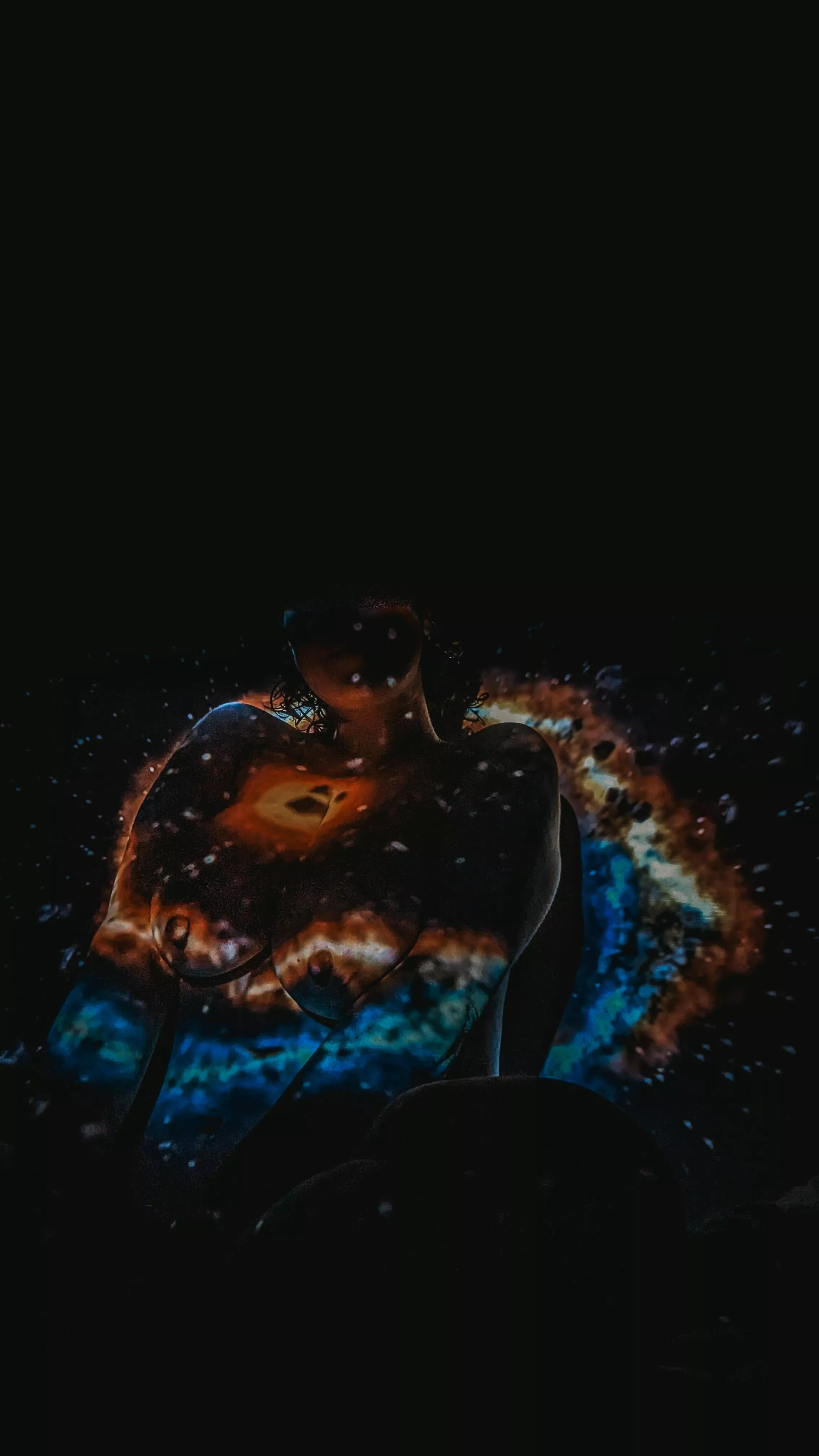 One of today's tests with the projector 🌌 posted by rabastass