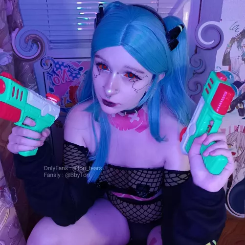 Rebecca from Cyberpunk by BbyTori  by BbyTori_