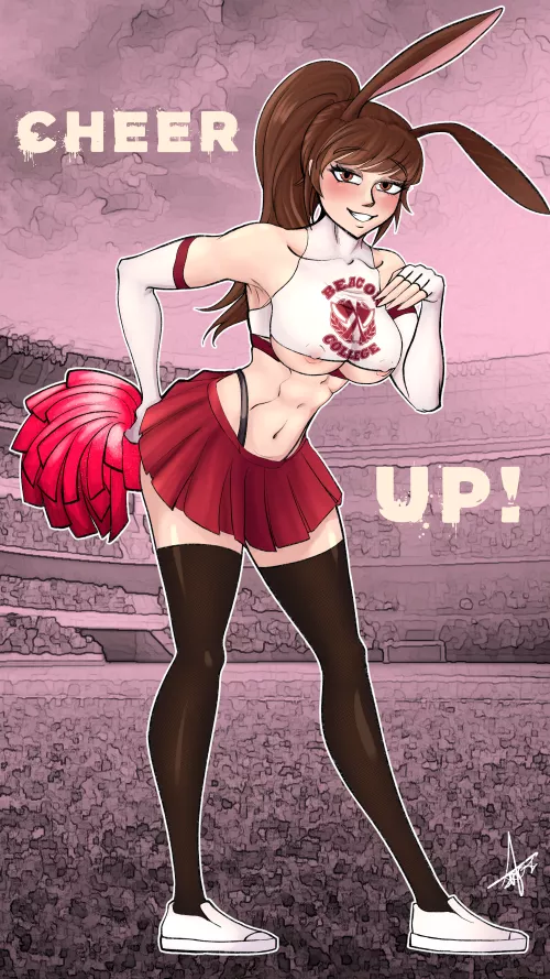 #RWBYCheerleaderCollab! Ready for your enjoyment, Velvet! [By SiroApollo] by SiroApollo