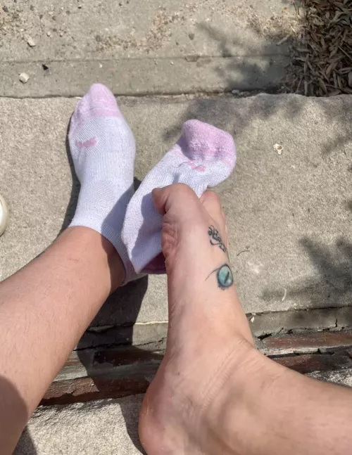 [Selling] You ordered my socks, extra sweaty right? Bon appetite 🤭💕 by Tattoo_Goddess420