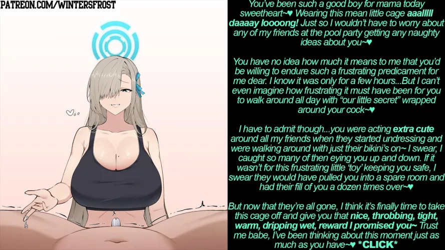 She just wanted to keep you to herself while her slut friends were over~♥ [chastity] [light femdom] [orgasm control]  by WintersCuck