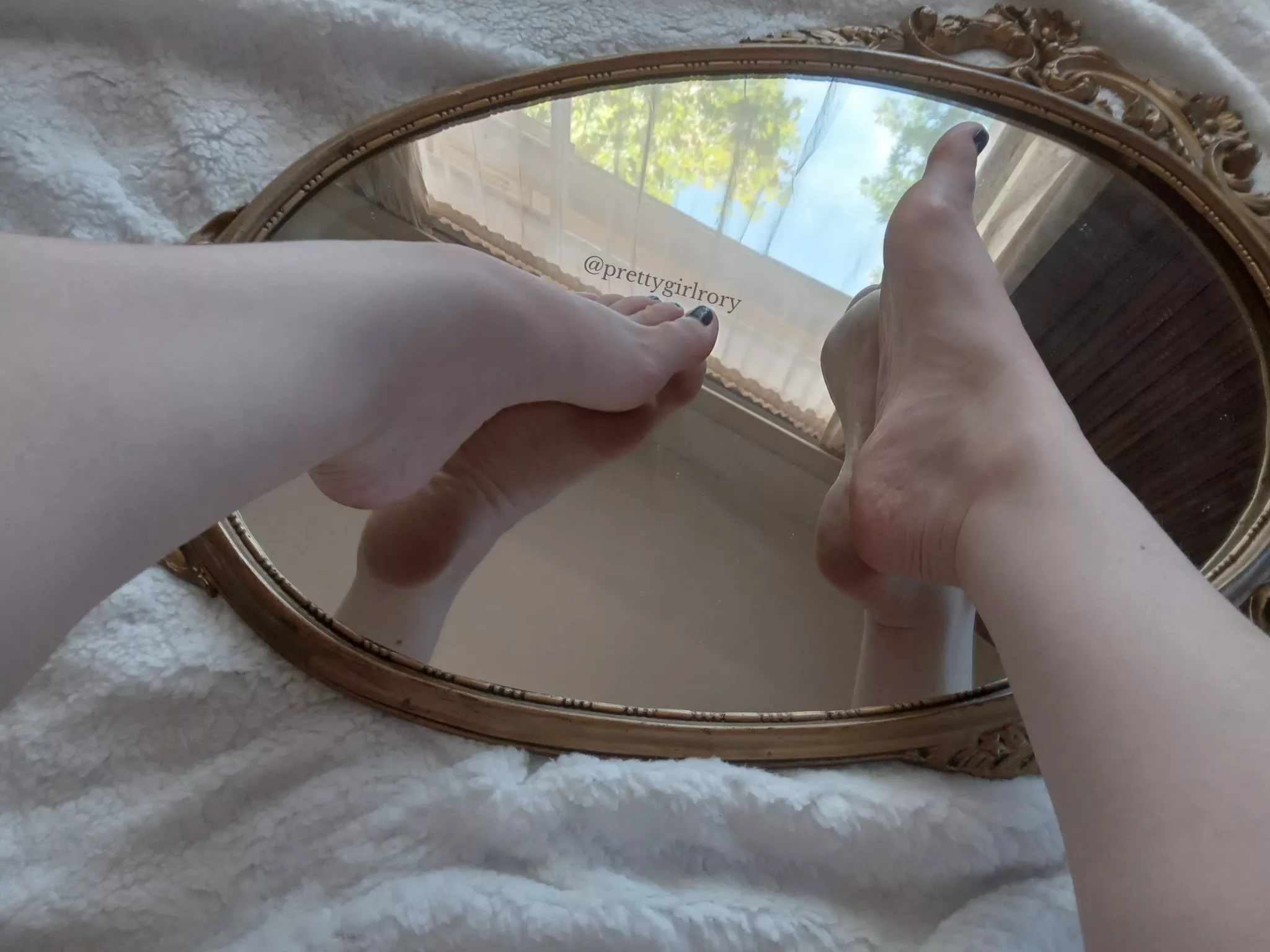 suck my toes or lick my soles? posted by prettygirlrory