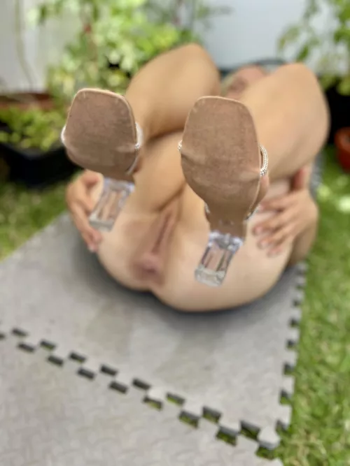 What gets more attention? My asshole or my heels? by ThreeHoleBlonde