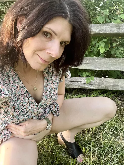 Having a little naughty fun in the springtime sun ❤️42F  by TheRealAutumnGoddess