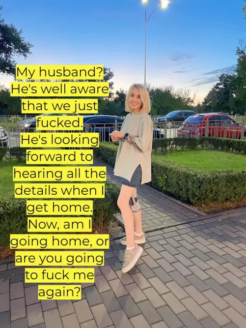 My husband knows you fuck me every day. by LovelyLovingHeart