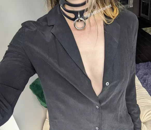 Braless and extra spicy today 🖤🌶️ by SaltedKorramel