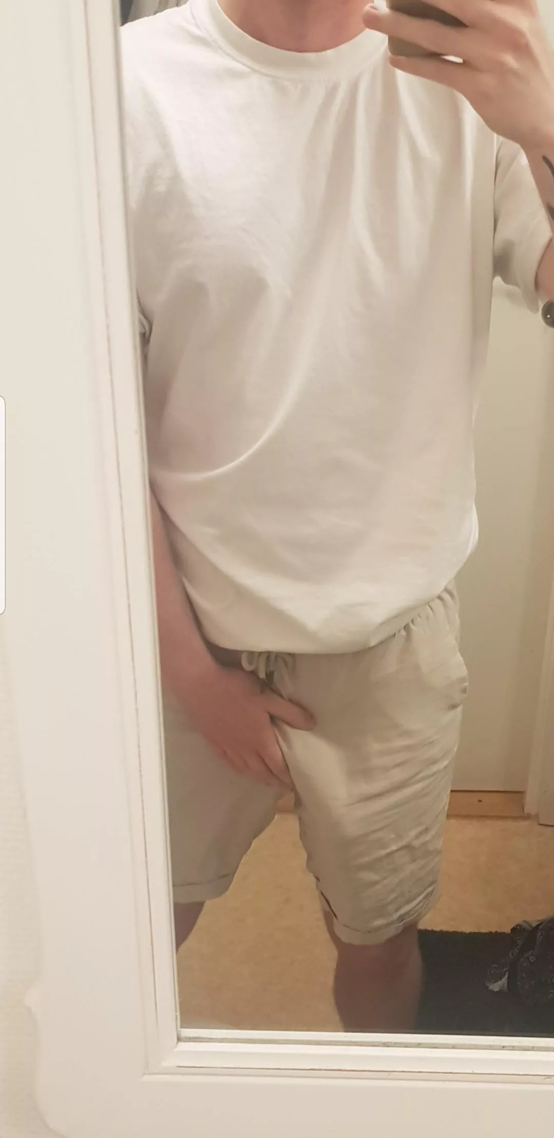 Can I walk out like this? posted by donderr